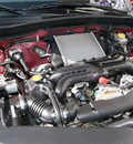 subaru impreza wrx 2009 red sedan gasoline 4 cylinders all whee drive 5 speed manual 80905