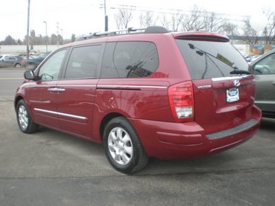 hyundai entourage 2007 maroon van gasoline 6 cylinders front wheel drive automatic 13502