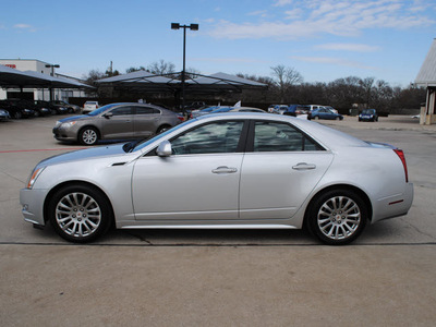 cadillac cts 2011 silver sedan gasoline 6 cylinders rear wheel drive automatic 76087