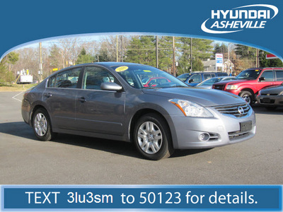 nissan altima 2010 gray sedan s gasoline 4 cylinders front wheel drive automatic 28805