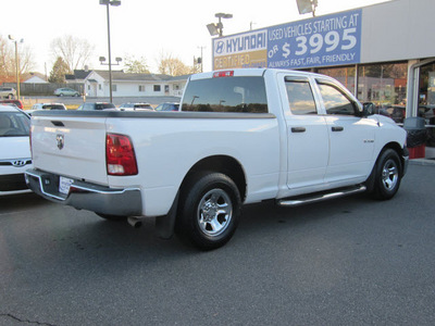 dodge ram 1500 2010 white pickup truck st 2wd gasoline 6 cylinders 2 wheel drive automatic 28805