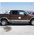 ford f 150 2012 brown lariat gasoline 6 cylinders 4 wheel drive automatic 77388