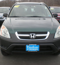 honda cr v 2004 green suv lx gasoline 4 cylinders all whee drive automatic with overdrive 13502