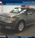 ford flex 2010 dk  blue suv sel gasoline 6 cylinders front wheel drive automatic 76108
