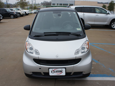 smart fortwo 2009 silver coupe passion gasoline 3 cylinders rear wheel drive automatic 76210