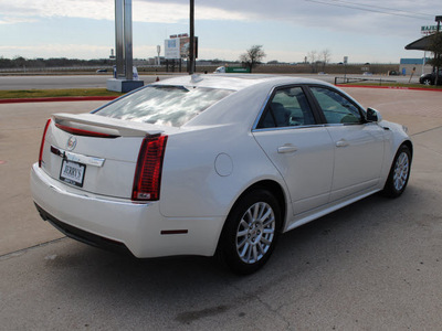 cadillac cts 2012 white sedan gasoline 6 cylinders rear wheel drive automatic 76087