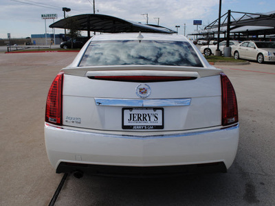 cadillac cts 2012 white sedan gasoline 6 cylinders rear wheel drive automatic 76087