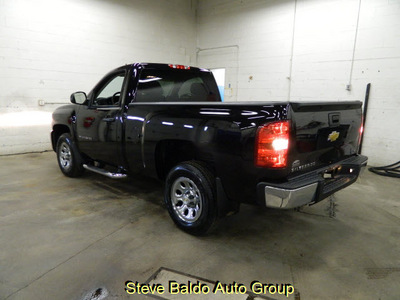 chevrolet silverado 1500 2010 black ls gasoline 6 cylinders 2 wheel drive automatic 14304