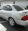 nissan sentra 2005 silver sedan 1 8 s gasoline 4 cylinders front wheel drive automatic 34474