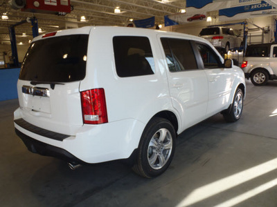 honda pilot 2012 white suv ex l gasoline 6 cylinders 2 wheel drive automatic with overdrive 28557