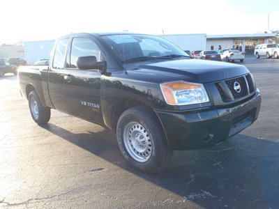 nissan titan 2009 black xe gasoline 8 cylinders 2 wheel drive automatic with overdrive 28557