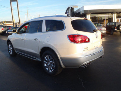 buick enclave 2012 white leather gasoline 6 cylinders front wheel drive automatic 28557