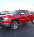 gmc sierra 1500 2012 red pickup truck sle flex fuel 8 cylinders 2 wheel drive automatic with overdrive 28557