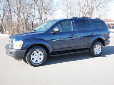 dodge durango 2005 dk  blue suv sxt gasoline 8 cylinders 4 wheel drive automatic with overdrive 56001