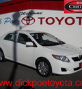 toyota corolla 2010 white sedan gasoline 4 cylinders front wheel drive 4 speed automatic 79925