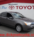 ford focus 2011 gray sedan se gasoline 4 cylinders front wheel drive automatic 79925