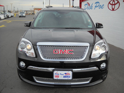 gmc acadia 2011 black suv denali gasoline 6 cylinders all whee drive automatic 79925