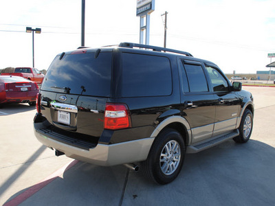 ford expedition 2008 black suv eddie bauer gasoline 8 cylinders 2 wheel drive automatic with overdrive 76087