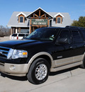 ford expedition 2008 black suv eddie bauer gasoline 8 cylinders 2 wheel drive automatic with overdrive 76087