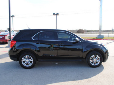 chevrolet equinox 2010 black suv ls gasoline 4 cylinders front wheel drive automatic 76087