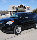 chevrolet equinox 2010 black suv ls gasoline 4 cylinders front wheel drive automatic 76087