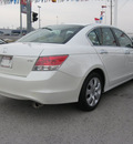 honda accord 2010 white sedan ex l v6 gasoline 6 cylinders front wheel drive automatic 45840