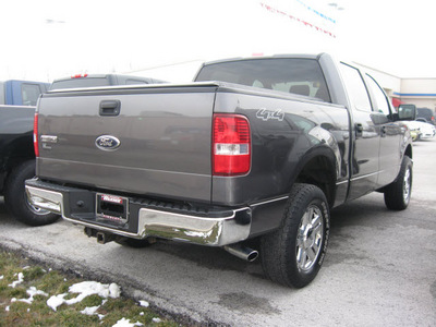 ford f 150 2007 dk  gray xlt flex fuel 8 cylinders 4 wheel drive automatic with overdrive 45840