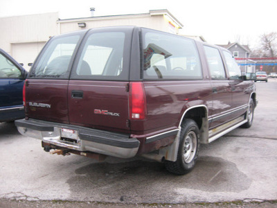 gmc suburban 1992 red suv c1500 gasoline v8 rear wheel drive automatic with overdrive 45840