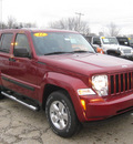 jeep liberty 2012 red suv sport gasoline 6 cylinders 4 wheel drive 4 speed automatic 62863