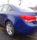 chevrolet cruze 2012 blue sedan lt gasoline 4 cylinders front wheel drive automatic 60007