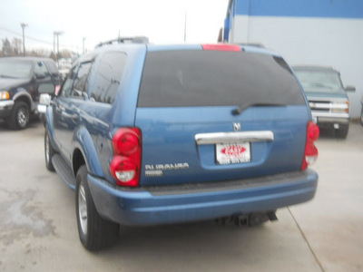 dodge durango 2005 blue suv limited gasoline 8 cylinders 4 wheel drive 5 speed automatic 99212