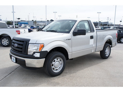 ford f 150 2012 silver xl flex fuel 6 cylinders 2 wheel drive automatic 77388