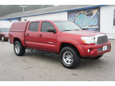 toyota tacoma 2006 red prerunner v6 gasoline 6 cylinders rear wheel drive 5 speed automatic 77388