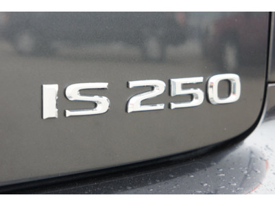 lexus is 250 2009 dk  gray sedan gasoline 6 cylinders rear wheel drive automatic 77388