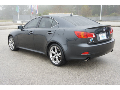 lexus is 250 2009 dk  gray sedan gasoline 6 cylinders rear wheel drive automatic 77388