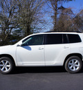 toyota highlander 2008 white suv gasoline 6 cylinders front wheel drive automatic 27330