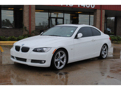bmw 3 series 2007 white coupe 335i gasoline 6 cylinders rear wheel drive automatic 77037