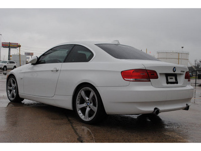 bmw 3 series 2007 white coupe 335i gasoline 6 cylinders rear wheel drive automatic 77037