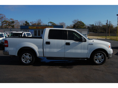 ford f 150 2004 white lariat gasoline 8 cylinders rear wheel drive automatic with overdrive 77037