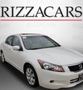 honda accord 2008 white sedan ex gasoline 6 cylinders front wheel drive automatic with overdrive 60546