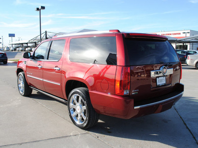 cadillac escalade esv 2011 red suv flex fuel 8 cylinders rear wheel drive automatic 76087