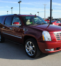 cadillac escalade esv 2011 red suv flex fuel 8 cylinders rear wheel drive automatic 76087