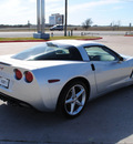 chevrolet corvette 2011 silver coupe gasoline 8 cylinders rear wheel drive automatic 76087