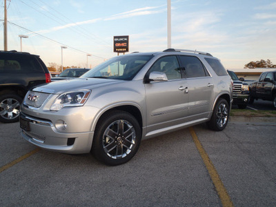 gmc acadia 2012 silver suv denali gasoline 6 cylinders front wheel drive automatic 28557