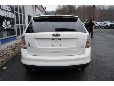 ford edge 2009 white suv sel gasoline 6 cylinders all whee drive automatic 07060