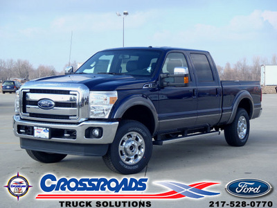 ford f 250 super duty 2012 dk  blue lariat fx4 flex fuel 8 cylinders 4 wheel drive automatic 62708