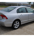 honda civic 2010 silver sedan lx s gasoline 4 cylinders front wheel drive 5 speed manual 77065