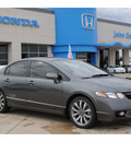 honda civic 2009 dk  gray sedan si gasoline 4 cylinders front wheel drive 6 speed manual 77065