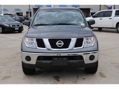 nissan frontier 2008 gray se v6 gasoline v6 2 wheel drive automatic with overdrive 77065