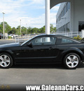 ford mustang 2006 black coupe gt premium gasoline 8 cylinders rear wheel drive 5 speed manual 33912